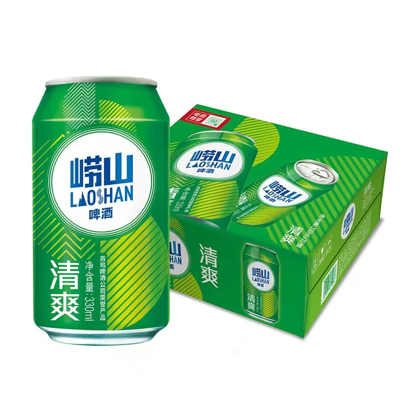 青岛啤酒崂山精品330ml*6罐