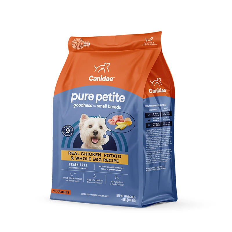 CANIDAE/卡比狗粮美国原装进口小型犬鸡肉犬粮4磅期效25年2月