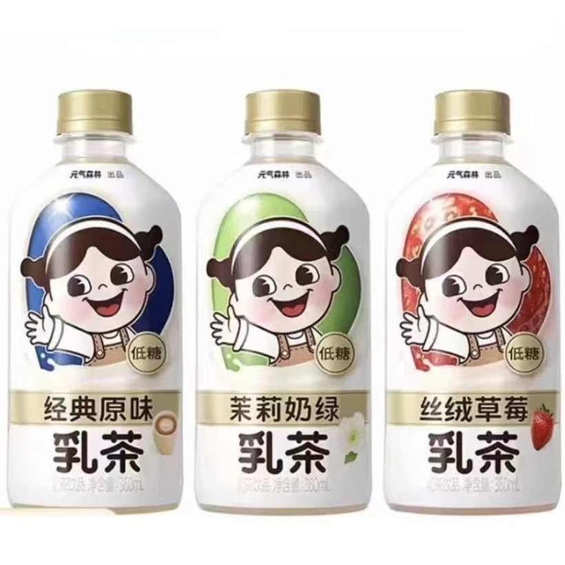 360ml*5瓶乳茶经典原味茉莉草莓丝绒低糖奶茶整箱奶绿