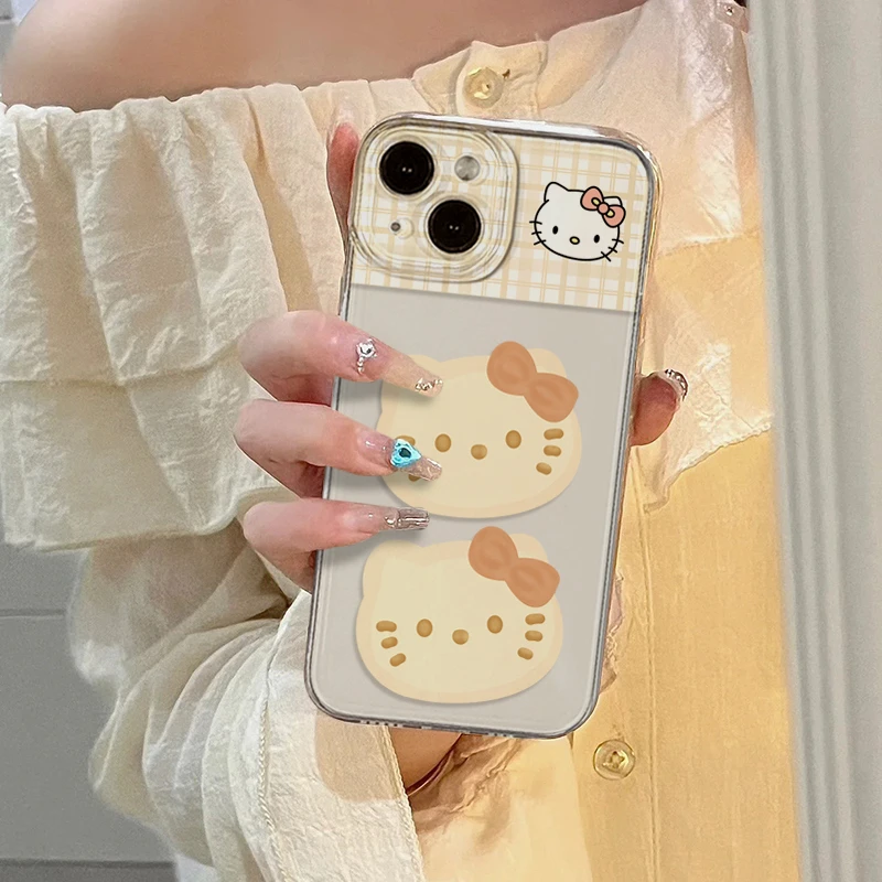 少女可爱kitty苹果15/14手机壳iPhone13/12小众11promax卡通XSXR