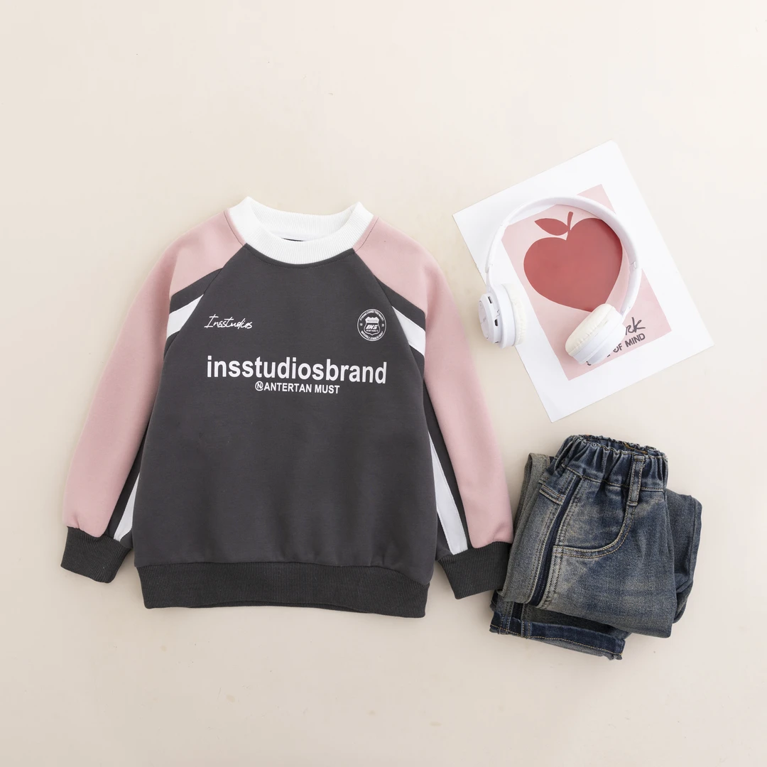 儿童卫衣长袖2024新款秋装男童春秋上衣 D-DM67175