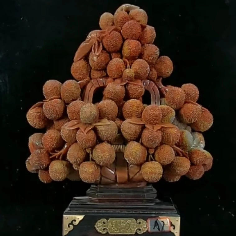 【付米链接 所见即所得】纯手工雕刻居家商务博古架中式新中式摆件.