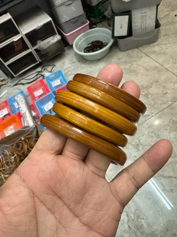 非金属木质手镯 一号直播间时尚复古纯手工风中古民族风