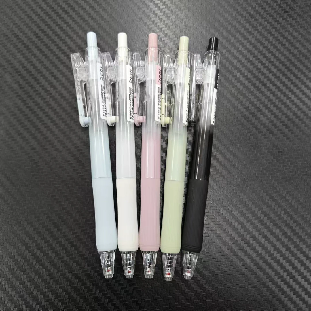 【发5支】【乐维考试666双珠st笔头黑色0.5mm】