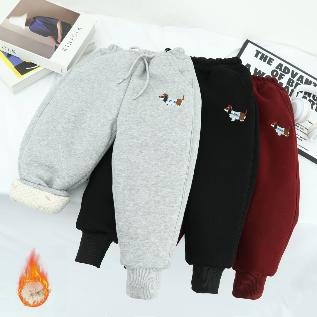 《温变自发热》抗寒-15°四层夹棉男女宝贝加厚一条过冬外穿棉裤