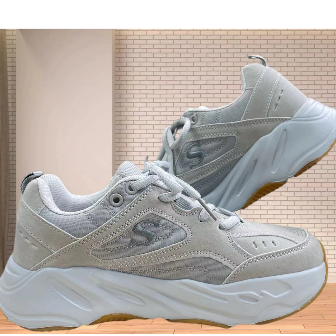 鞋子男女款时尚百搭透气厚底ins老爹鞋夏季潮流跑步网面韩版夏季