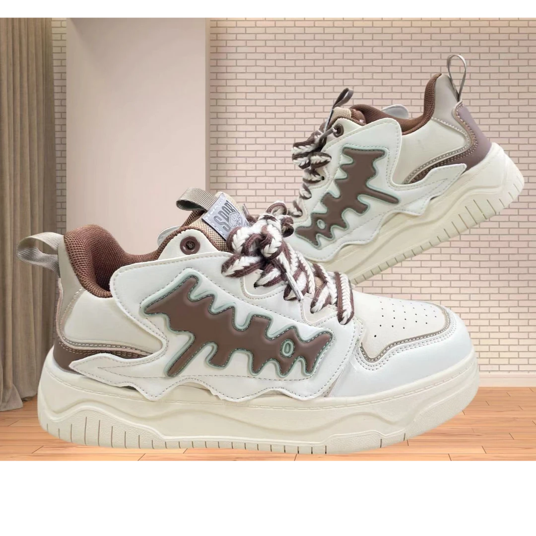 鞋子百搭春季潮鞋学生厚底ins韩版秋季百搭春季潮鞋学生厚底ins