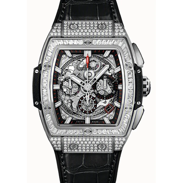 99新  老佛爷/宇舶641后升级镶钻/自动机械/单表/42mm/公价572000