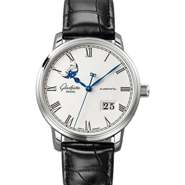 99新 Glashutte/格拉苏蒂 老佛爷/格拉苏蒂/自动机械/单表/40mm/