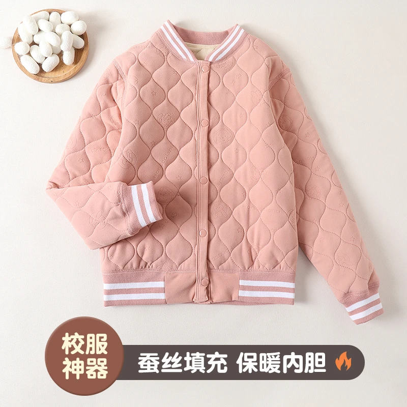 儿童内胆棉衣男童女童冬装内穿棉服中大童校服神器加厚保暖小棉袄