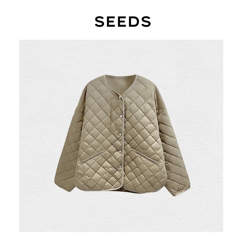 【奶酪包】SEEDS STUDIO 意大利进口面料LIMONTA菱格外套