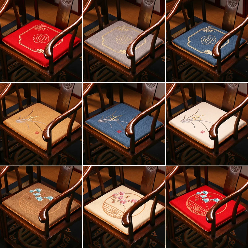 【椅垫定制专拍】中式红木沙发圈椅太师椅官帽椅垫海绵乳胶椰棕定制