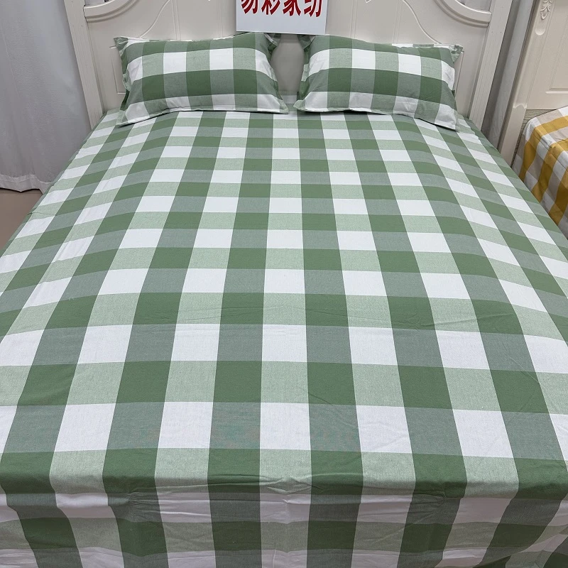 (老粗布三件套)纯棉老粗布三件套双人三件套亲肤透气夏天必备