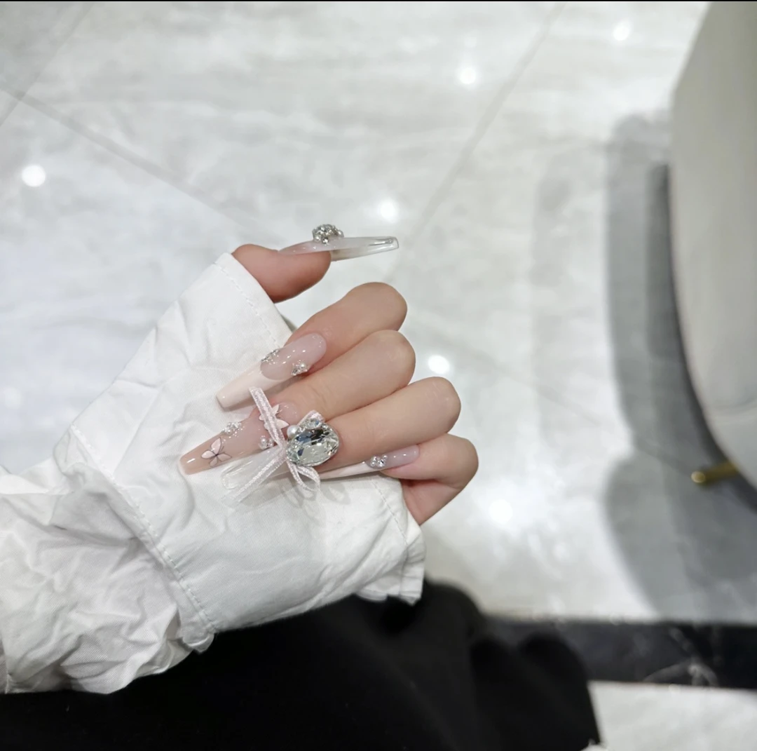 【蝴蝶梦】施华洛手工穿戴甲