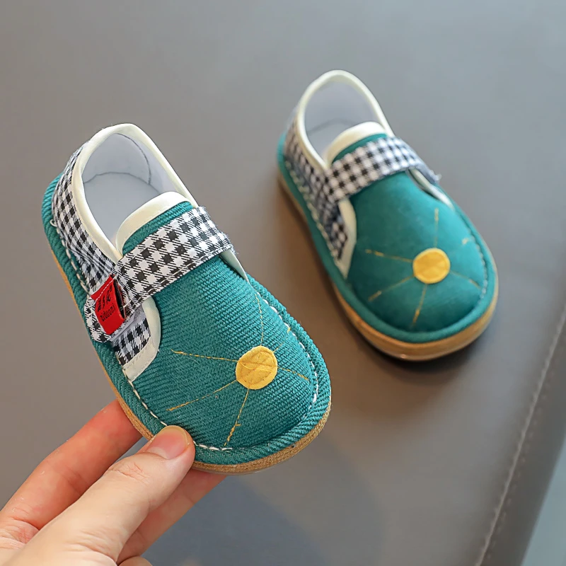 胖脚宝宝1-4岁3手工千层底布鞋男女儿童老北京软底学步稳春秋A52