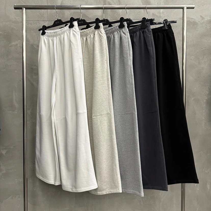 【粉风】东大门mute卫裤 很厚