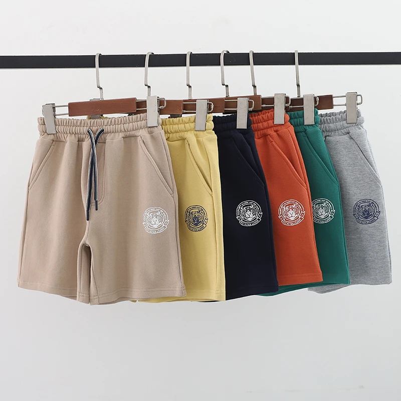 NEW BETTY儿童五分裤男童儿童节夏季中大童宽松虎头休闲薄款-839