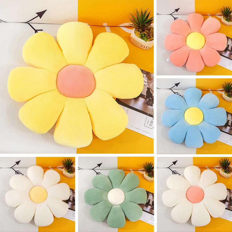 蒲团花朵学生办公室坐垫批发小屁垫太阳花花瓣垫子软垫子