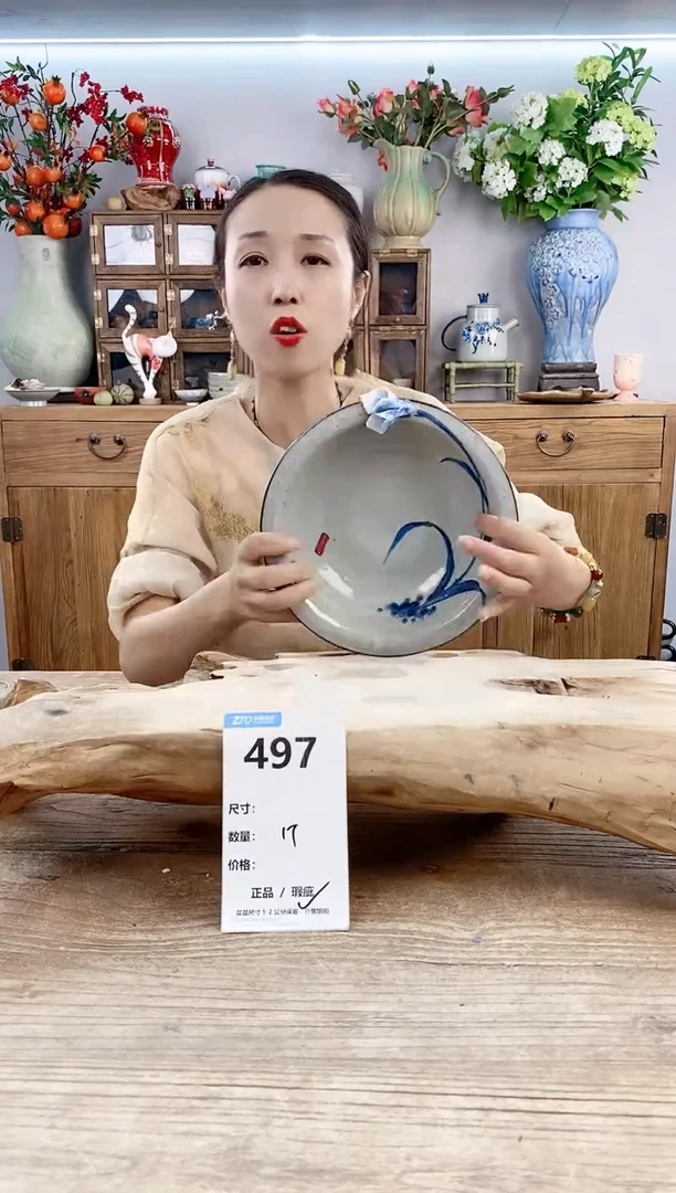 【闪购商品】陶瓷20CM以下497