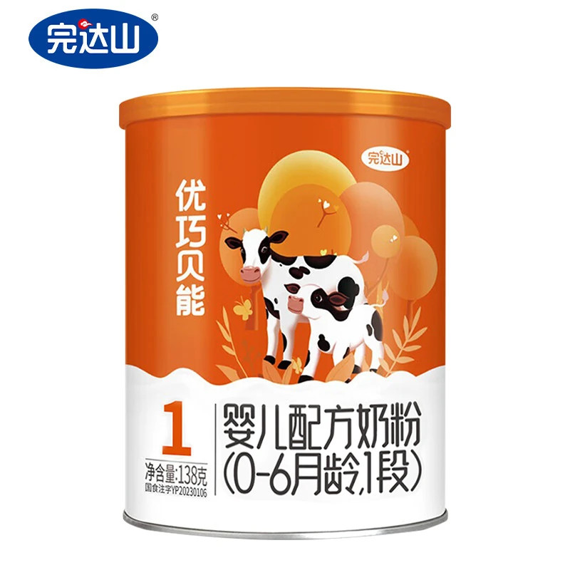 完达山优巧贝能1段婴儿配方奶粉138g奶粉0-6月龄1段