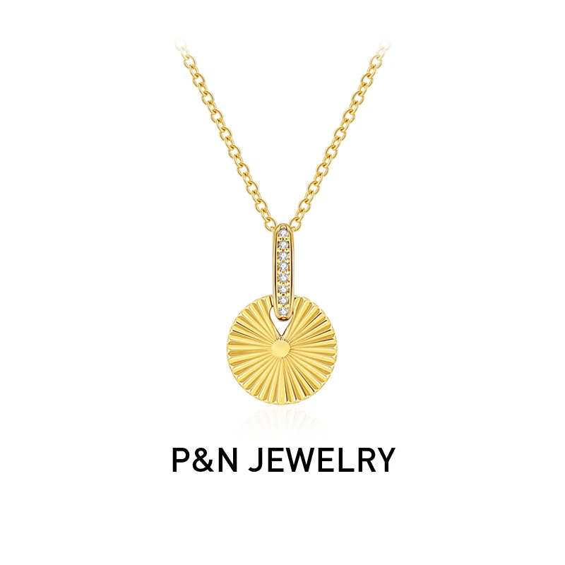 p&n 铜合金项链 时尚个性2023新款项链复古气质宫廷风项链吊坠