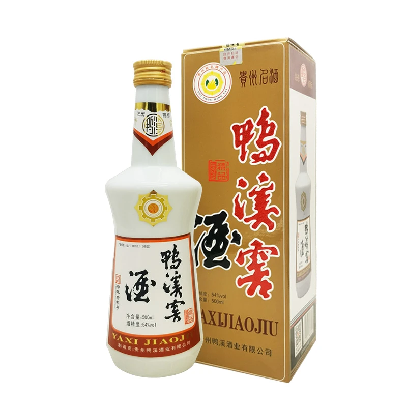 鸭溪贵州鸭溪窖精品54度500ml浓香型优质白酒54度500ML