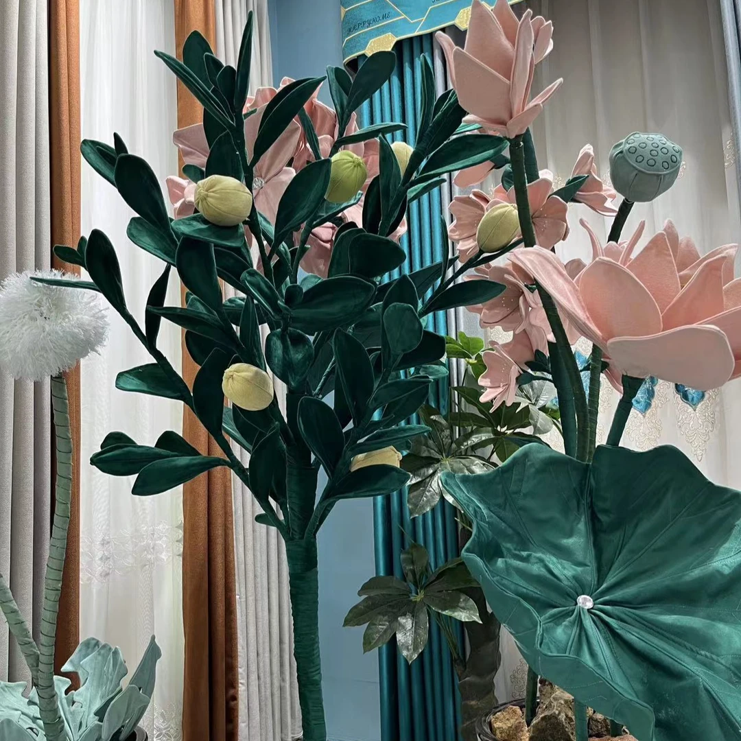 巨型布艺花模版（送配套制作教程）