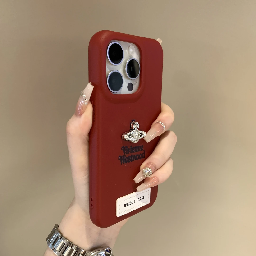 韩风立体星球适用苹果15pro手机壳简约iPhone14创意13全包12女款