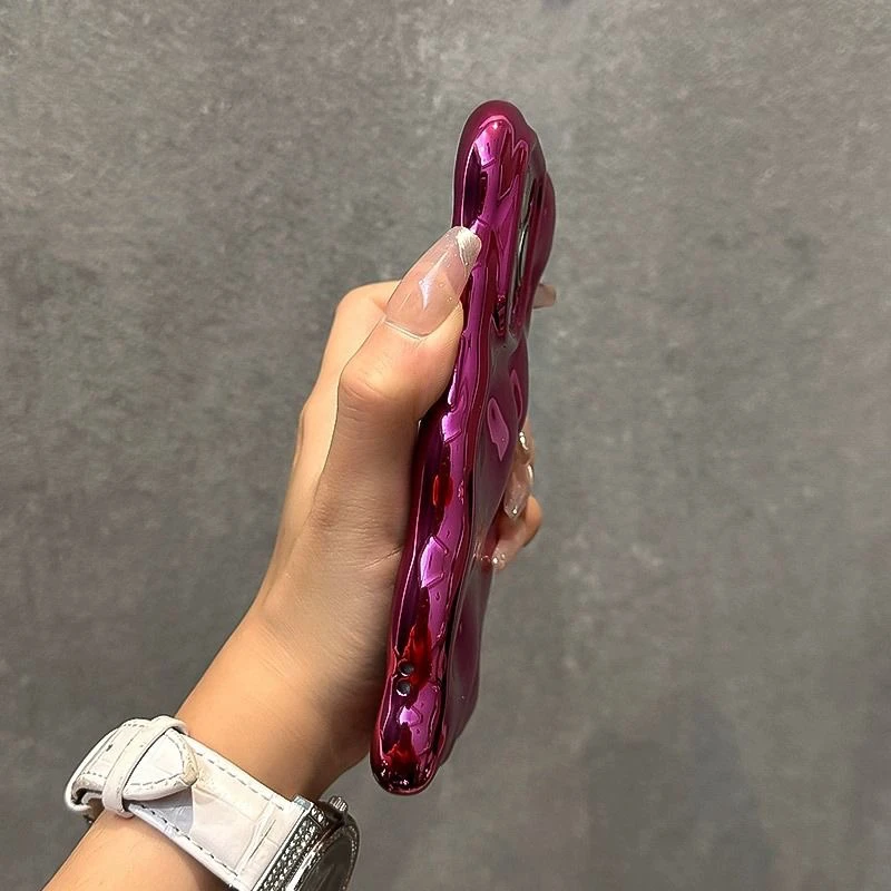 高级感纯色凹凸纹适用iphone15promax手机壳苹果14新款13pro简约