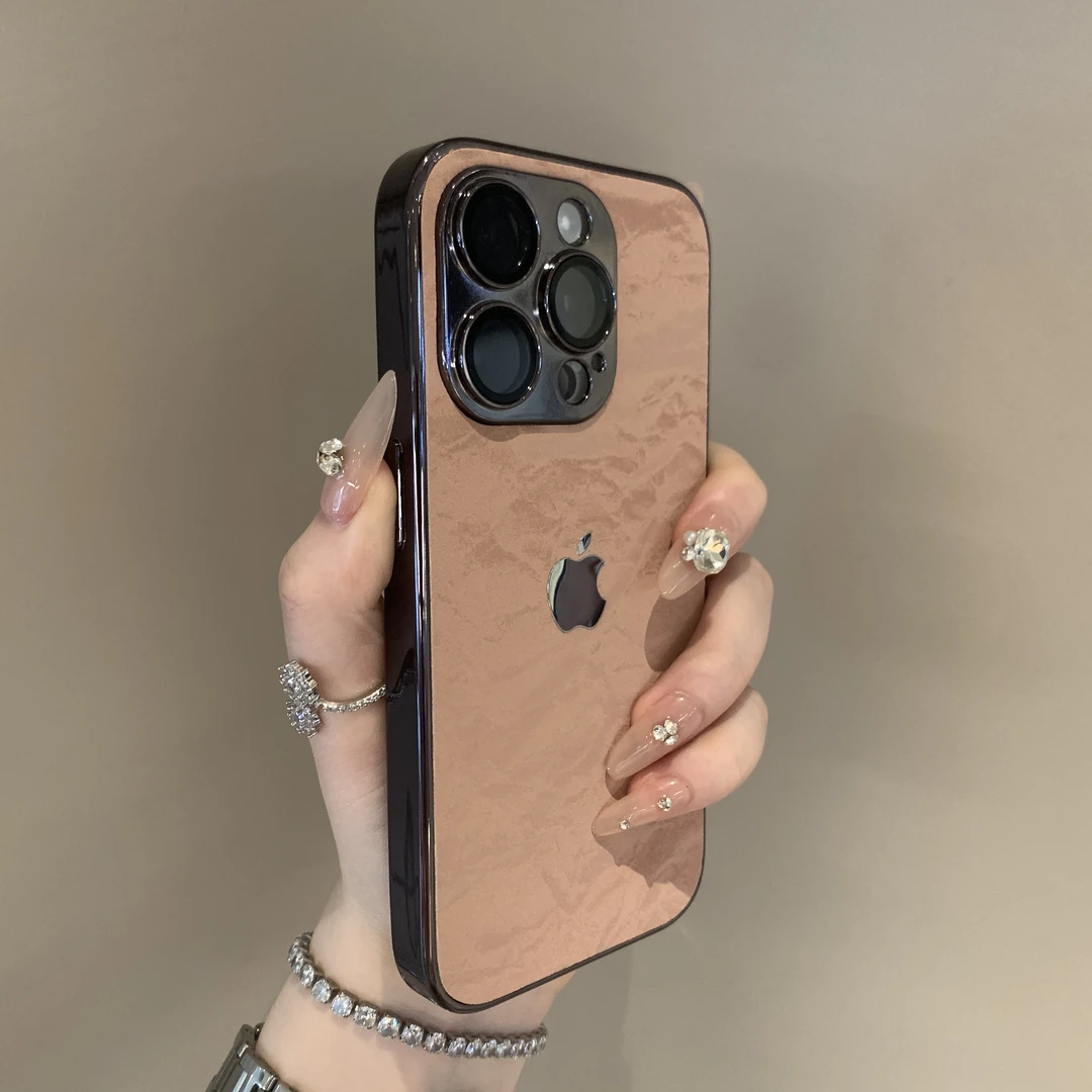 新款镜头适用苹果15promax手机壳iPhone防摔情侣12套花样手机壳