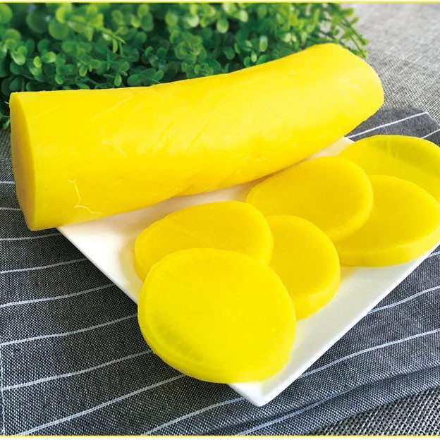 海地村黄筒萝卜500g韩式大根萝卜泡菜酸甜萝卜