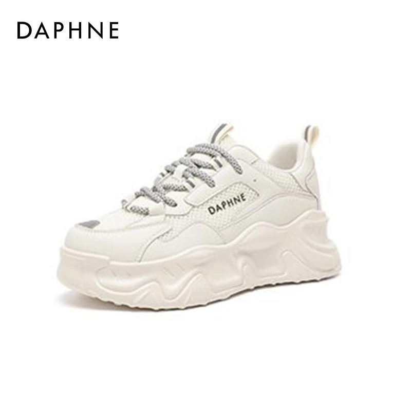 Daphne/达芙妮春季女鞋新款老爹鞋百搭运动鞋休闲板鞋