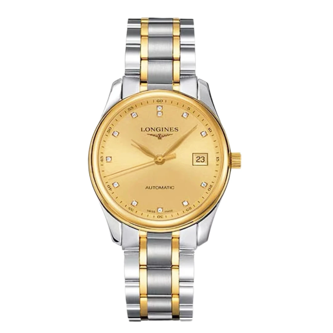 99新 Longines/浪琴 余名匠518金钻金盘/表径36/