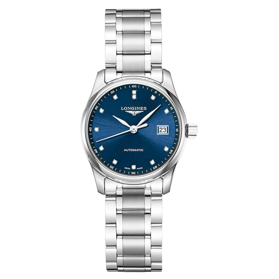 99新 Longines/浪琴 余/名匠257蓝钻/表径29/女士/经典/名表