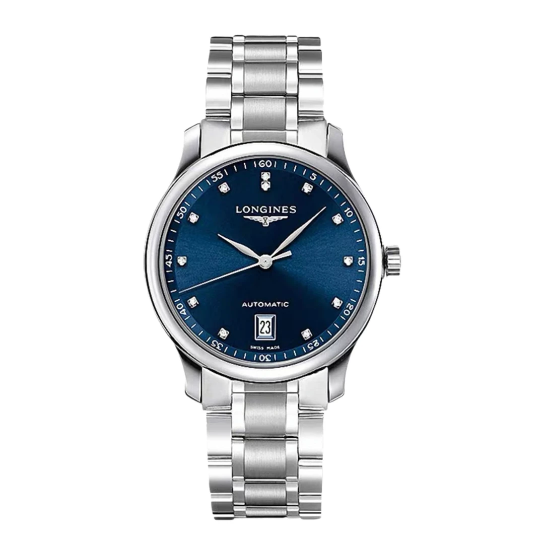 99新 Longines/浪琴 华/名匠628蓝钻/表径38.5/经典/男士/名表