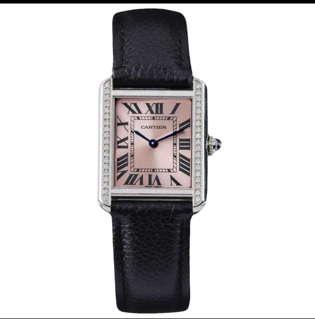 99新 Cartier/卡地亚 华/坦克中号/表径34.8✖️27.4/单表/石英女款