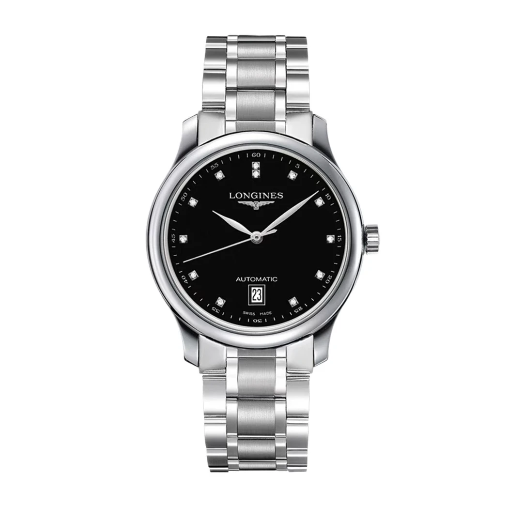 99新 Longines/浪琴 华/名匠628黑钻/表径38.5/经典/时尚/名表