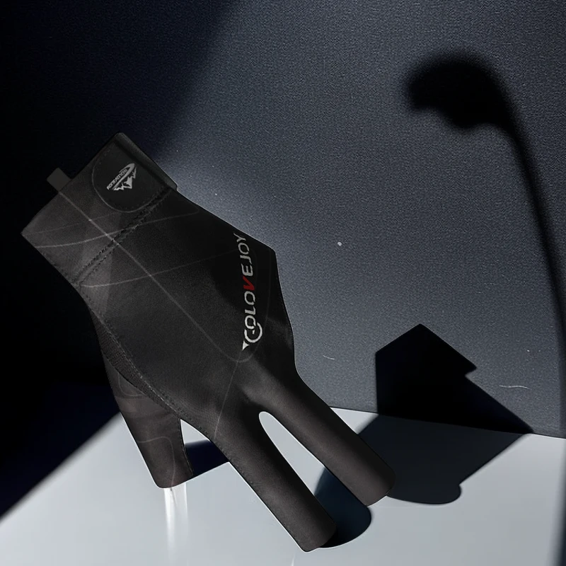 台球手套露三指职业款男士防滑训练透气轻薄左撇子专用右手高颜值