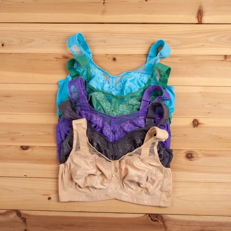 无钢圈透气全包罩杯宽肩带减压外贸内衣A0977A欧美文胸80-115BCDE