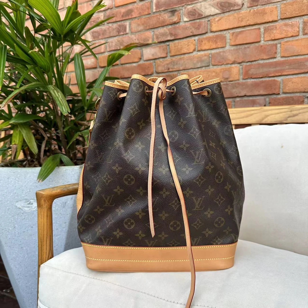 修复品 LouisVuitton/路易威登lv noe大号抽绳水桶包