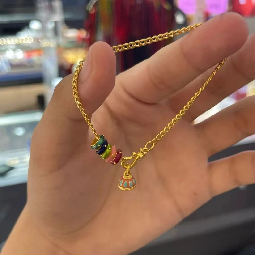 铜合金手链 新款多层叠戴手链女气质轻奢甜美超仙百搭饰品送女友