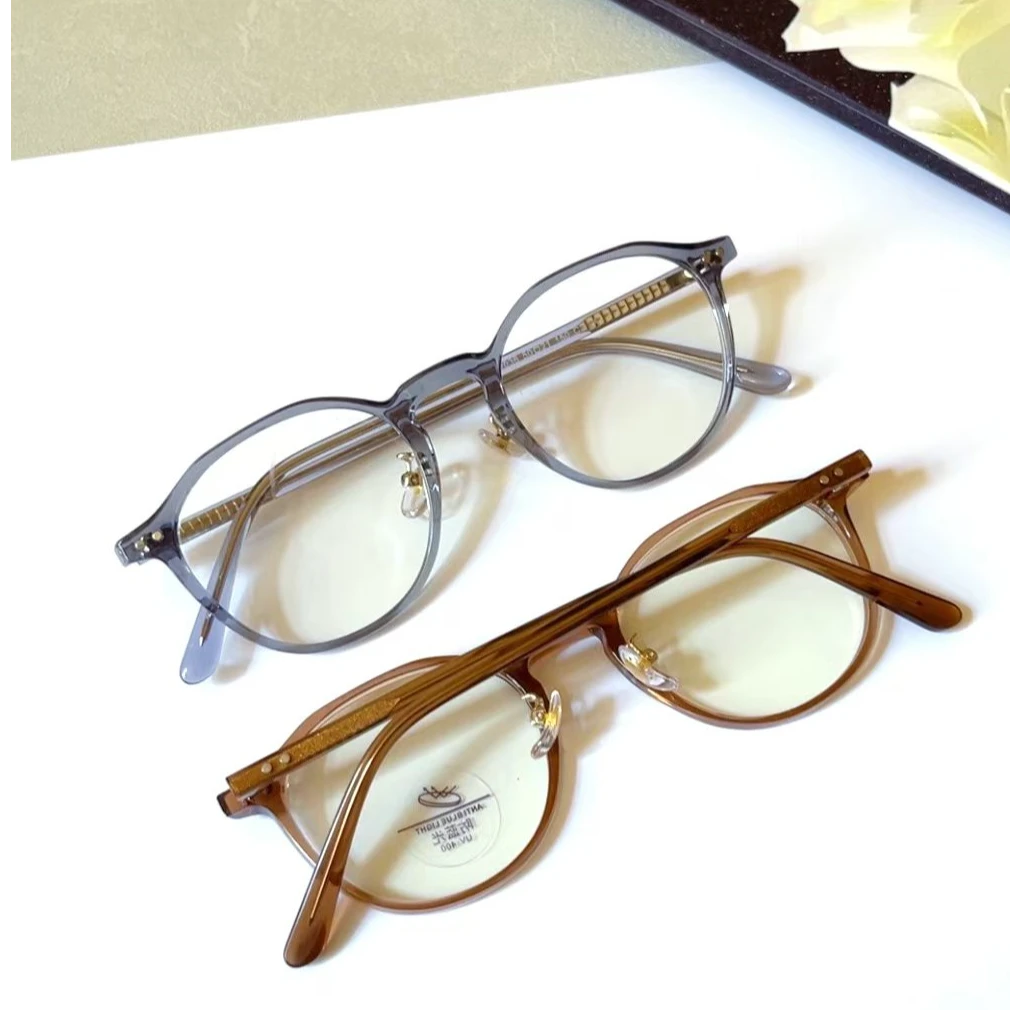 板材网红金胶网红记忆网红混搭眼镜框不挑款