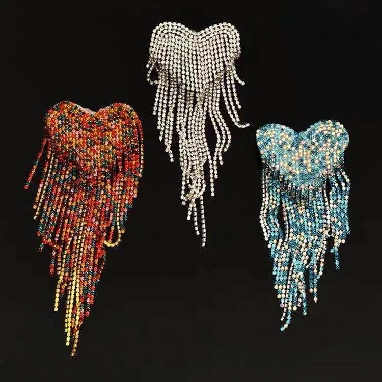 手机支架镶钻伸缩折叠扣网红水钻宝石爱心女便携通用贴多功能支撑