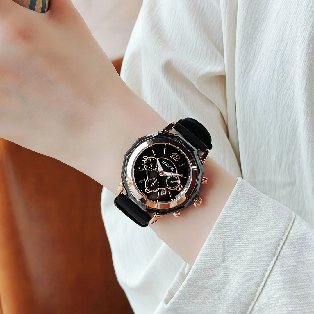 歌浪迪/JRANDE潮流轻奢时尚百搭气质石英女士手表女款腕表