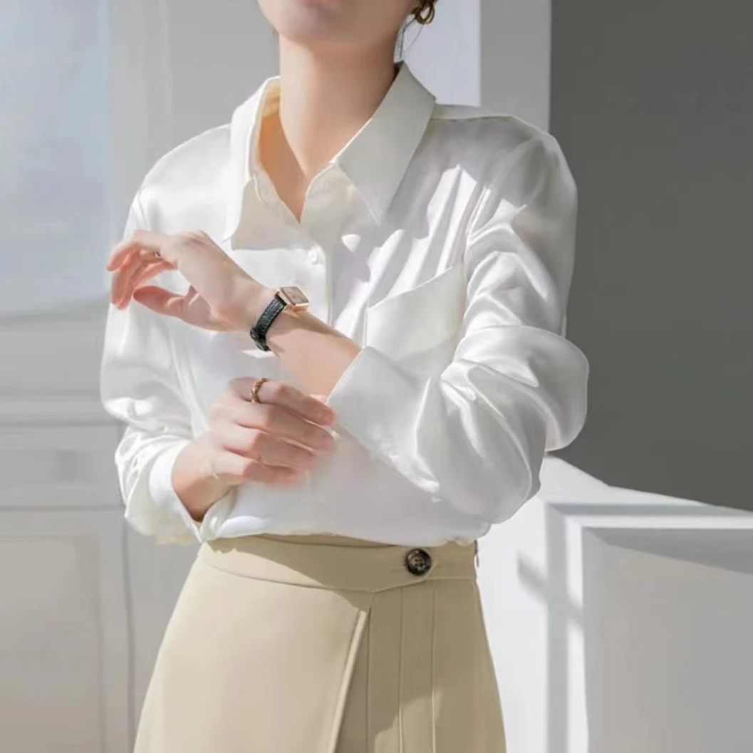 新2【00134】2024新款衬衣#职业装#百搭显瘦气质款