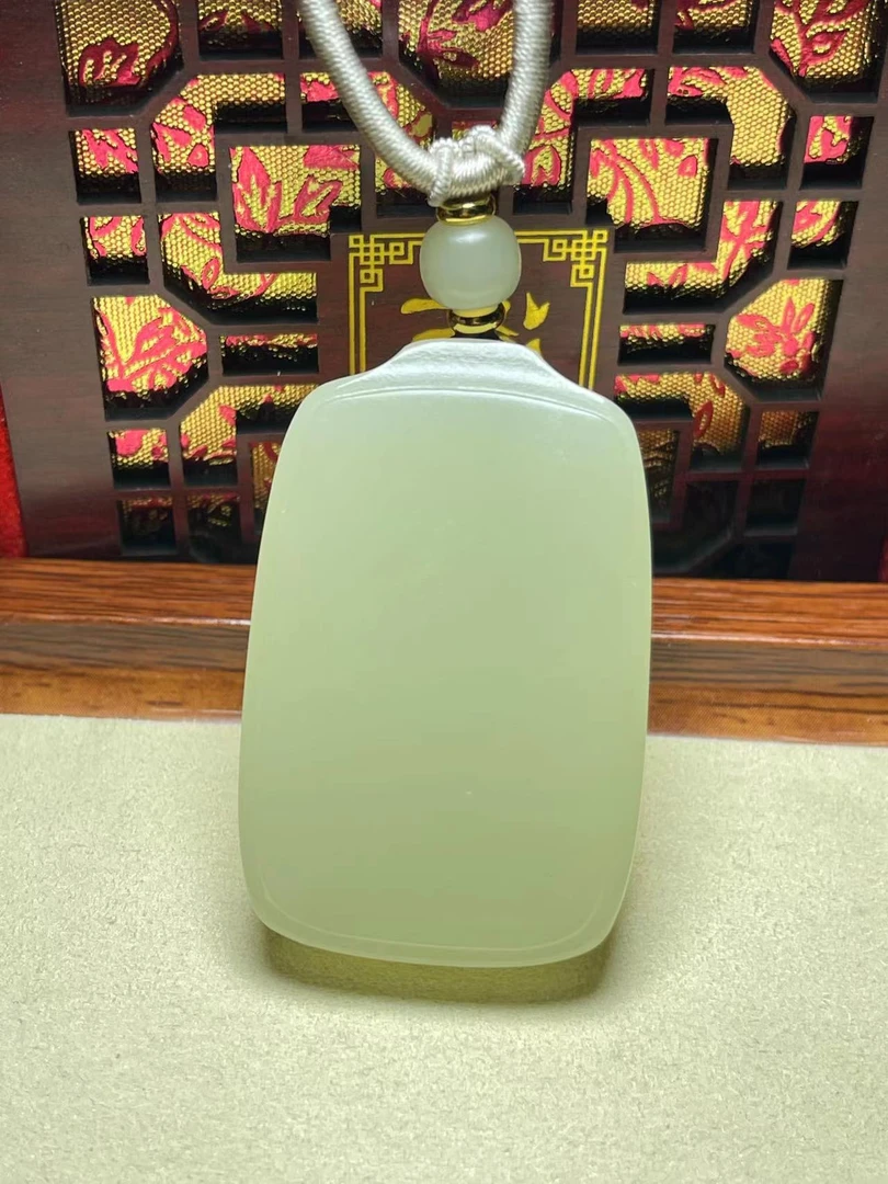 天然青海经典款无事牌老款项链2380