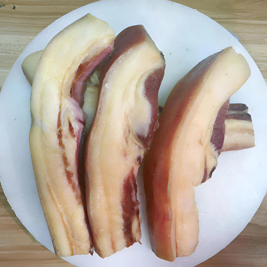 【碎肥肉】大别山金寨严选黑毛猪肥膘腊肉炼油炒菜