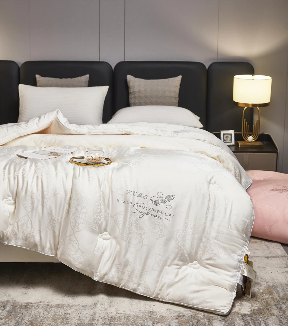 橙芯—子母被【宝格利】 高端 保暖大豆被芯 特价尾单轻奢被 二合一