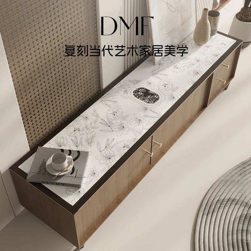 轻奢高级感电视柜桌垫防水防油免洗pvc茶几桌布鞋柜餐边柜保护垫