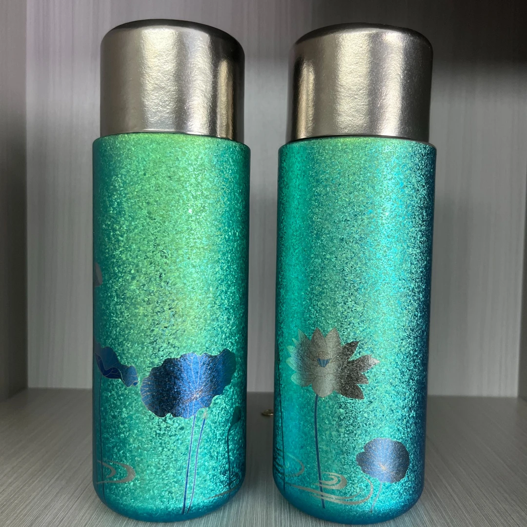 400ml纯钛闷茶杯彩钛闷茶杯